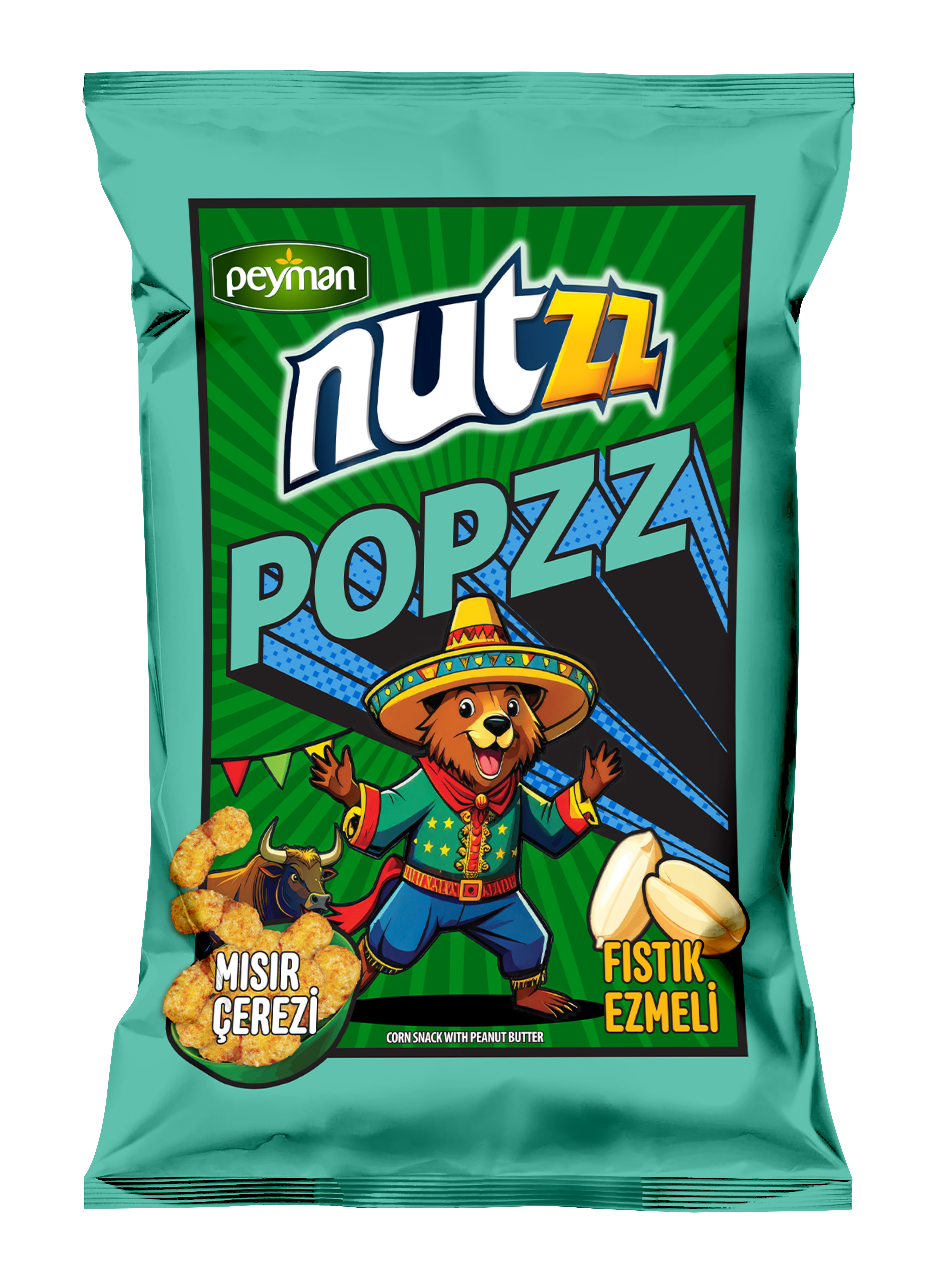 Nutzz Popzz Fıstık Ezmeli