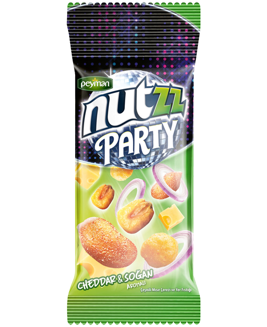 Nutzz Party Cheddar & Onion Flavored Shot